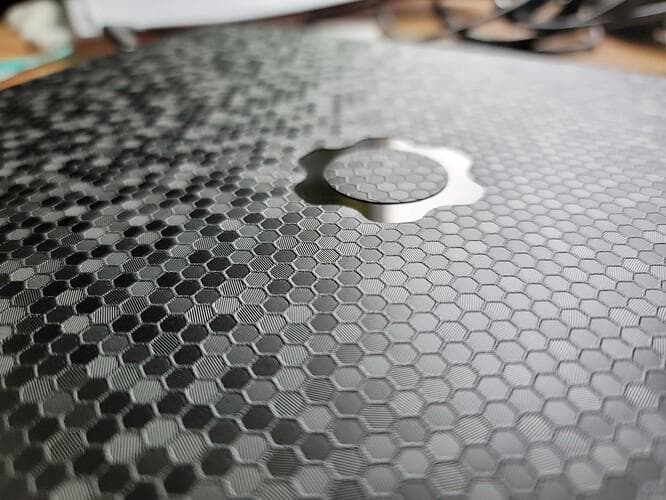 Custom laptop skin from another angle
